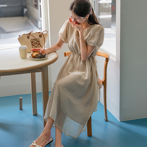 Tea Time Yarrow Long Dress