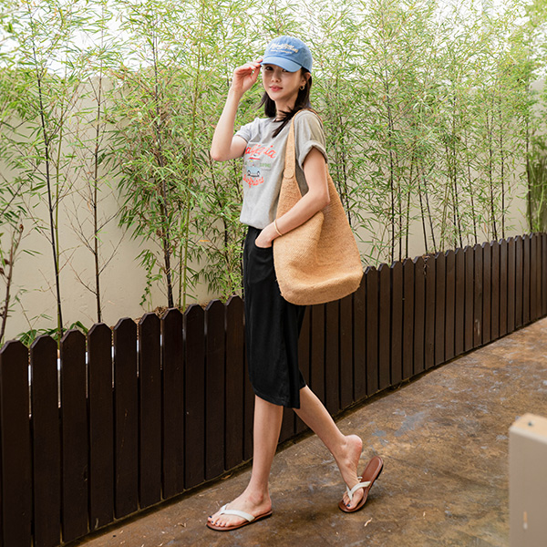 Surf Printed Cotton Short-sleeve T-shirt