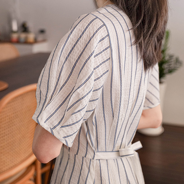 Summer Stripe Long Dress