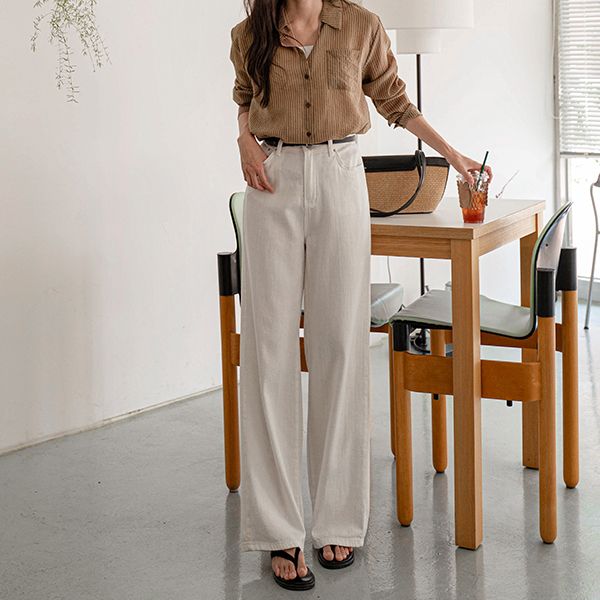 Shiver Lyocell Stripe Shirt