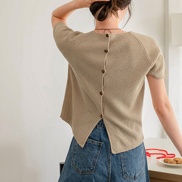 셔켓 nagrang 양면 Knitwear Cardigan