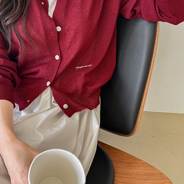 Stephanie Embroidered Daily Wear Cardigan