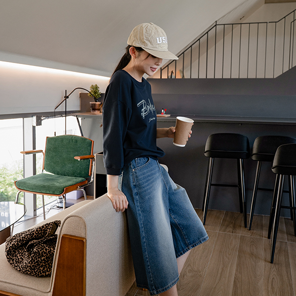 Dreamy stitch 3/4 sleeve sweatshirt