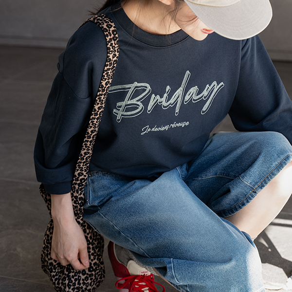 Dreamy stitch 3/4 sleeve sweatshirt