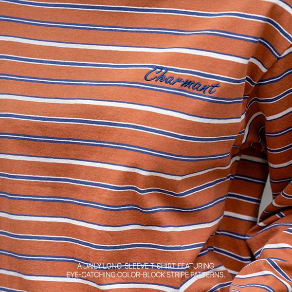 Needs Stripe Embroidery T-shirt
