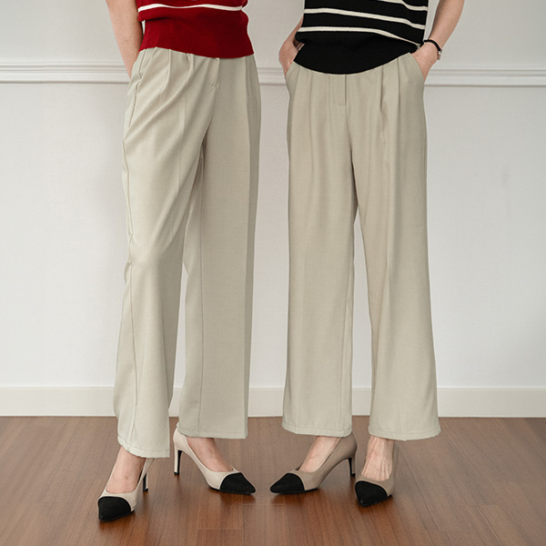 [Planning] Le Pintuck Wide Slacks