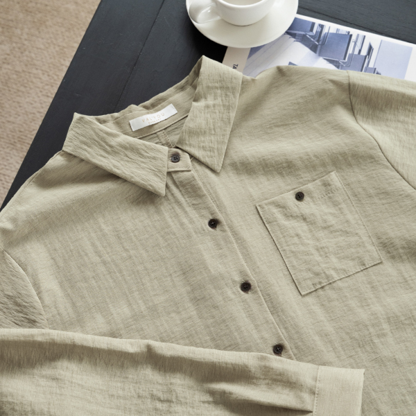 [valyou] 밑단 string 포켓 Shirt
