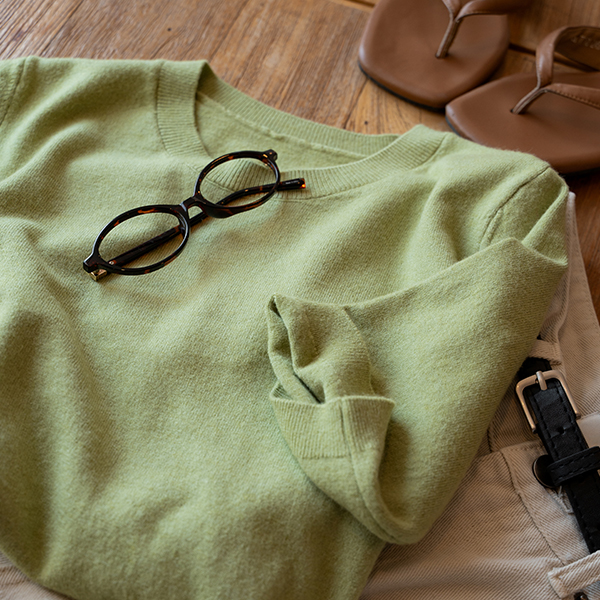 Course Round Short-sleeve Knitwear