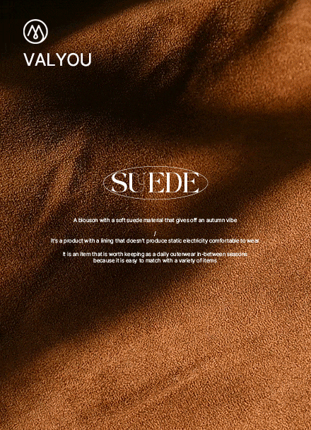 [valyou] 멜버른 Suede Jumper Korea