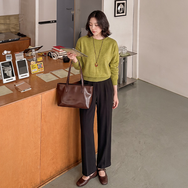 Heaven Basic Round Knitwear