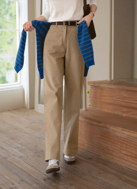 Corn Span Back Back Banding Pants Korea