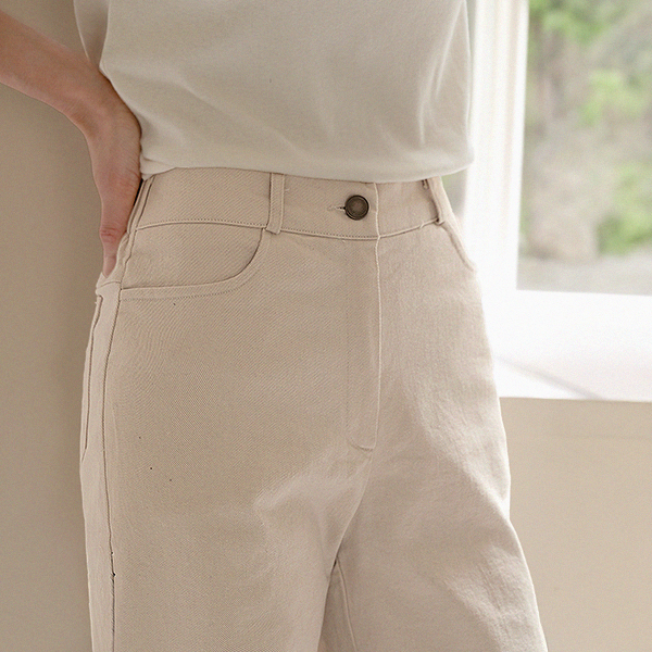 Corn Span Back Back Banding Pants