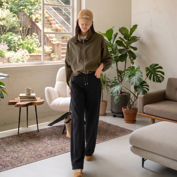 Autumn Daily Neck String Jumper