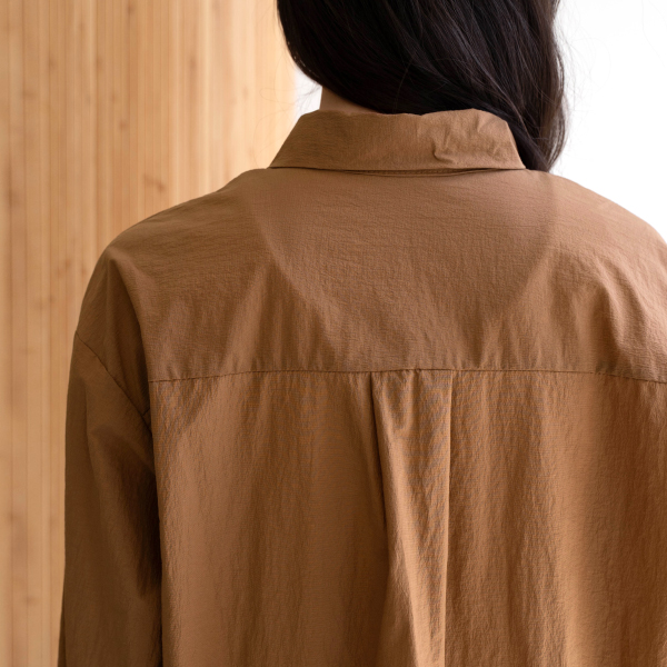 포켓 자수 어텀무드 Shirt