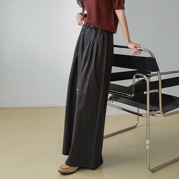 헤이우디 앞핀턱 Banding Pants