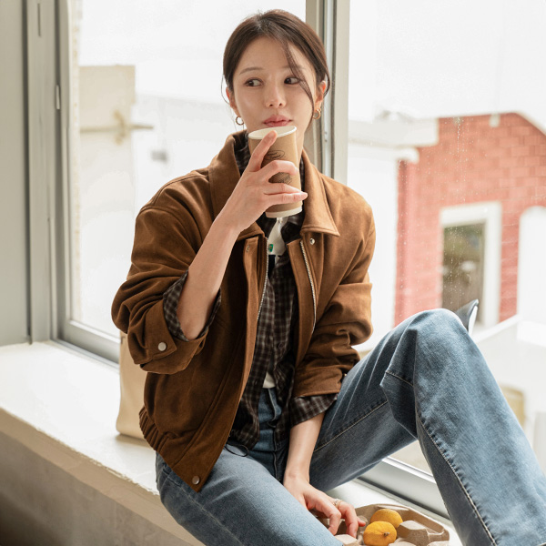 [valyou] Heaven Suede Pendant Jumper
