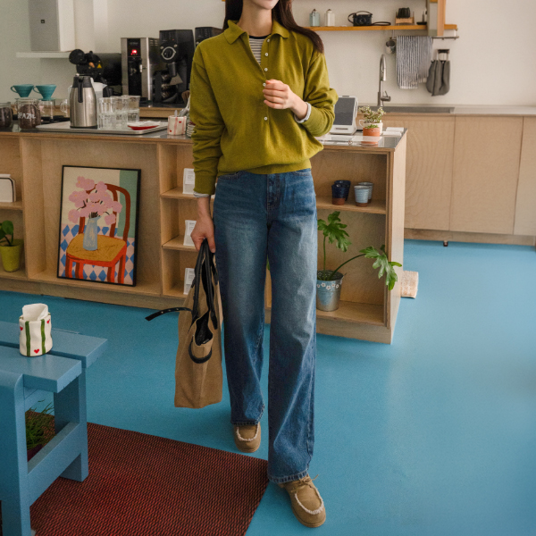 Jamie Wool Collar Knitwear
