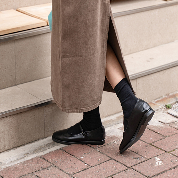 Mood Cotton Long Slit Skirt
