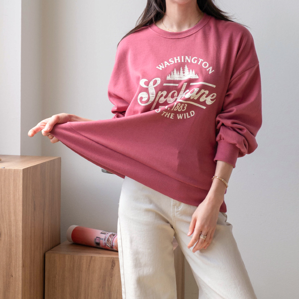 [기획특가] 워싱턴 스포캔 나염 sweatshirt