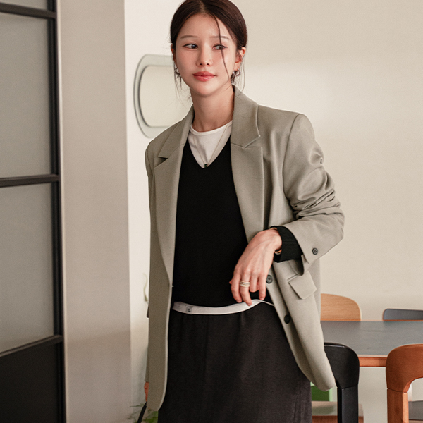 [valyou] 포멜르 백슬릿 Jacket