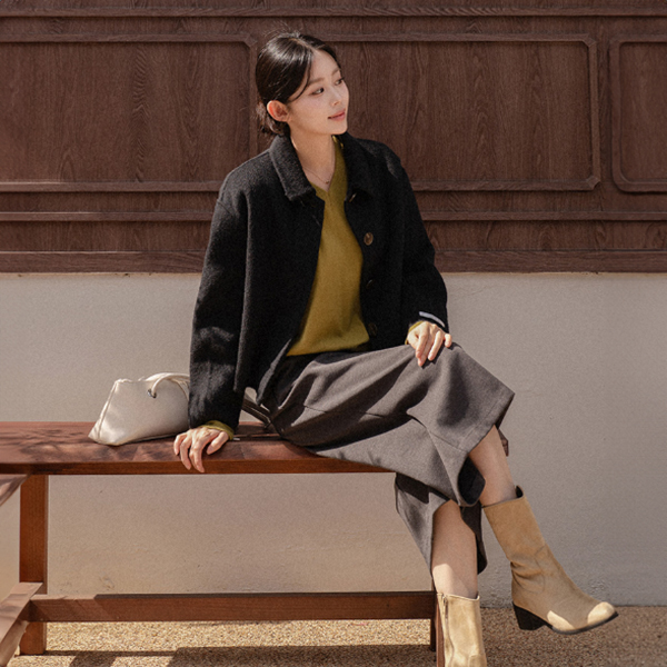 Mel Cashmere Wool V Knitwear