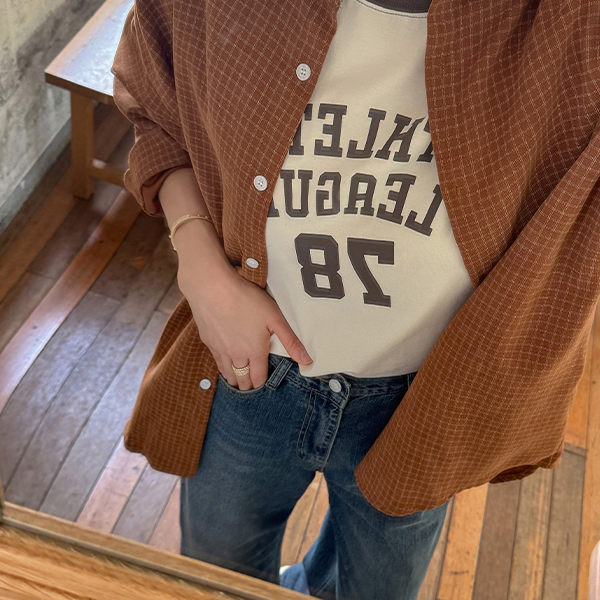 Mudiz Check Cotton Over Shirt