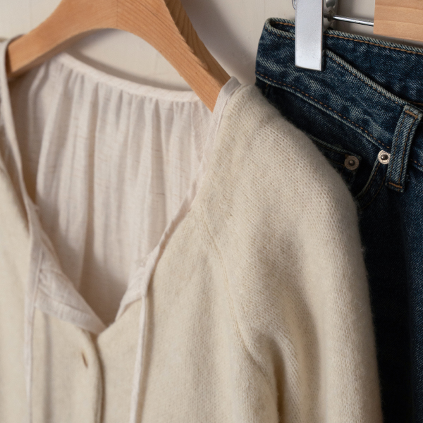 Cozy V-neck Wool Cardigan