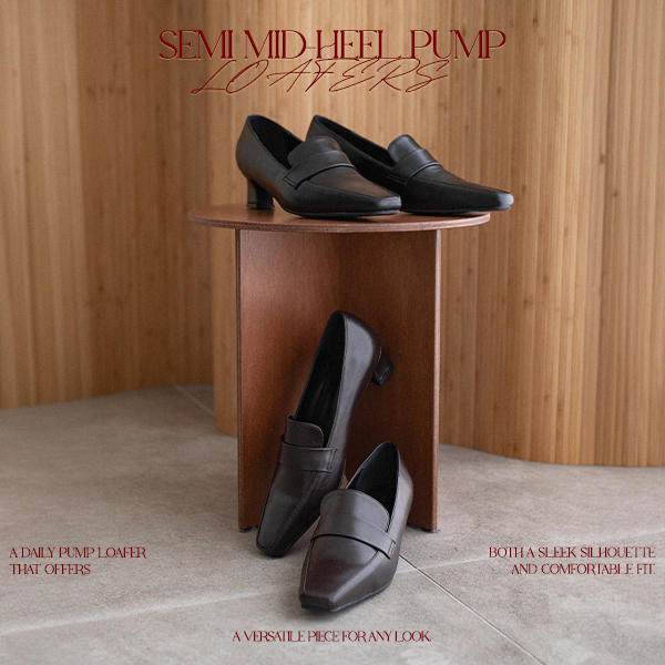 Semi Middle Pump Loafers