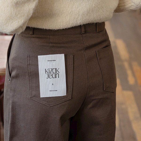 키작아도 면 Pants 76ver (앞절개커브핏)