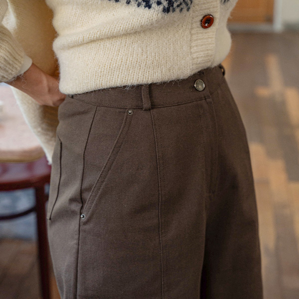 키작아도 면 Pants 76ver (앞절개커브핏)