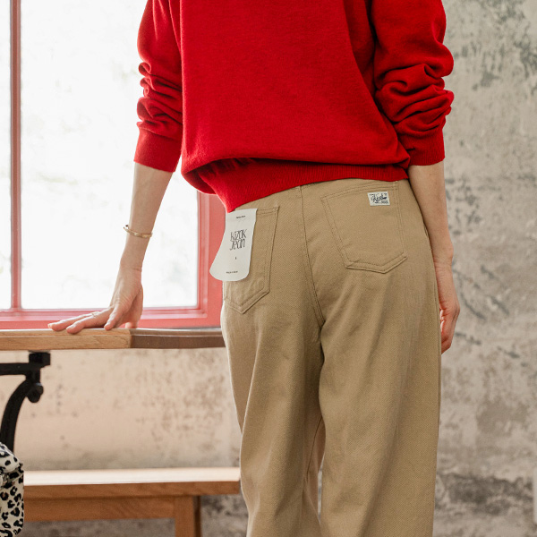 키작아도 면 Pants 75ver (패치커브와이드)