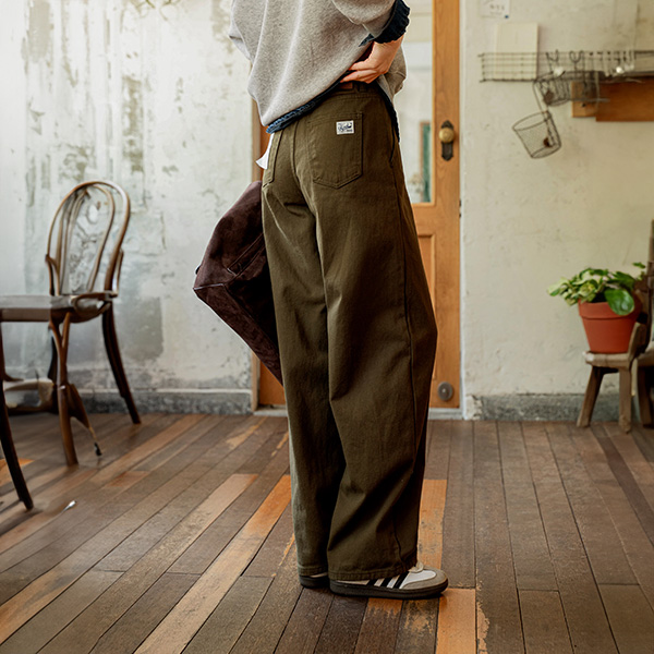 키작아도 면 Pants 75ver (패치커브와이드)