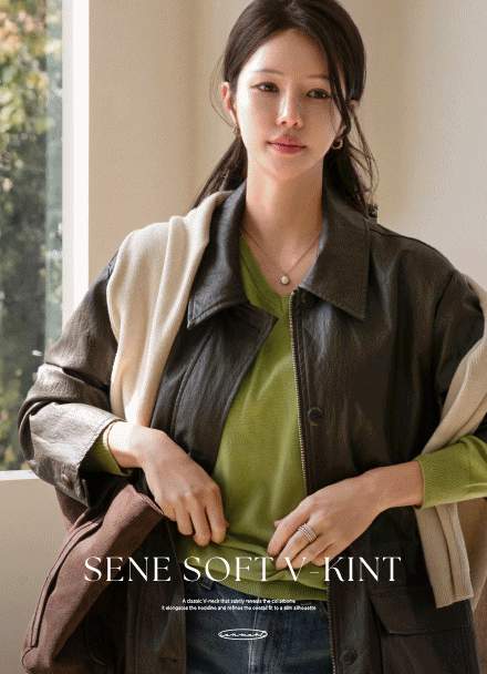Senne Soft V Knitwear Korea