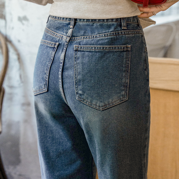 다이노 무릎 다트 Denim Pants
