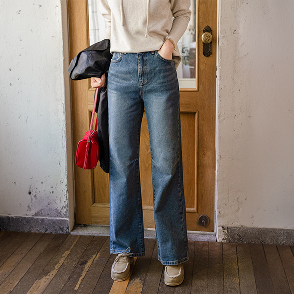 다이노 무릎 다트 Denim Pants