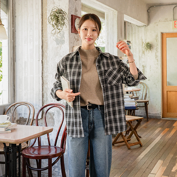 [Special Planning Price] Autumn Crescendo Check Shirt