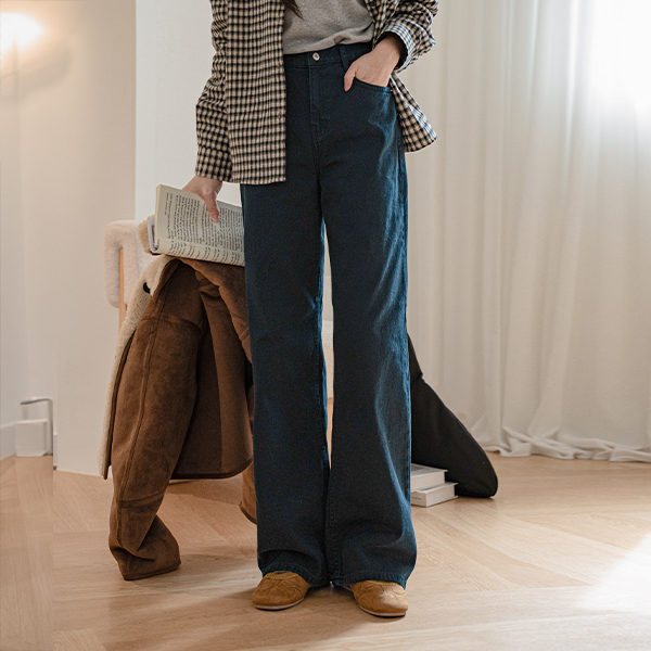 Quarter Dyeing Wide Pants
