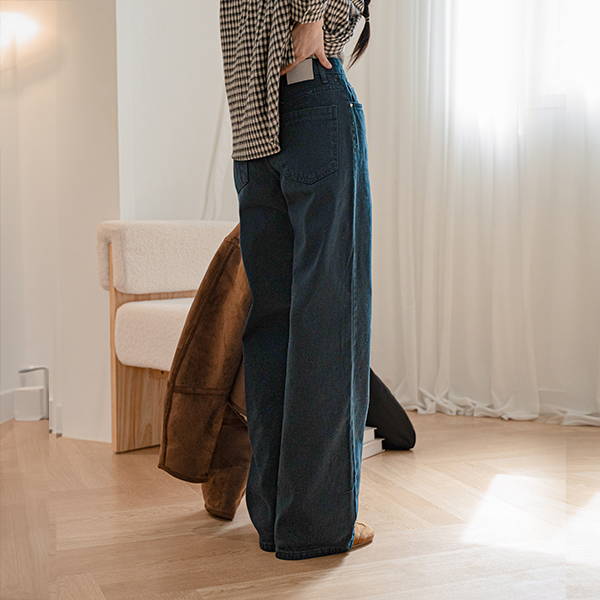 Quarter Dyeing Wide Pants