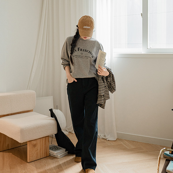 [Special Planning Price] San Francisco Printed Long-sleeve Silt T-shirt