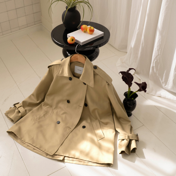 [valyou] Classic Harp Trench Jacket