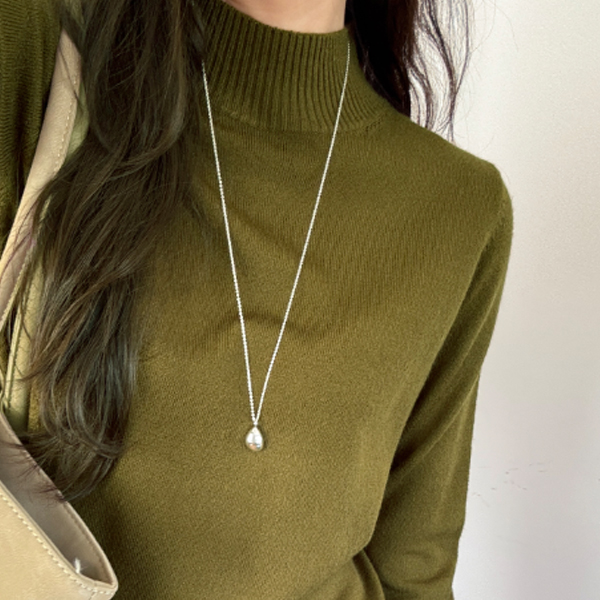 [70K cumulative sales][valyou] Soft half-turtleneck Knitwear
