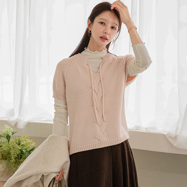도톰 Twiddle Short-sleeve Knitwear