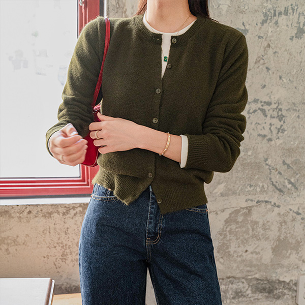 Eiffel Round Soft Cardigan