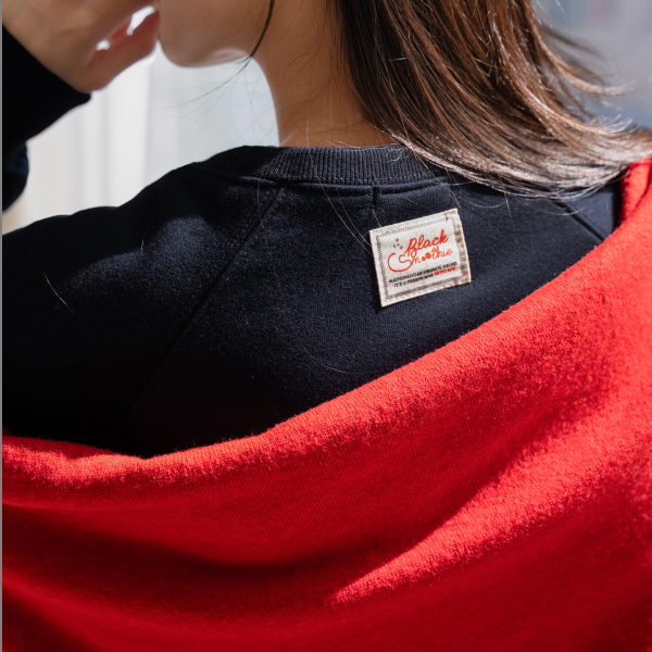 Smoothie Raglan Patch Sweatshirt