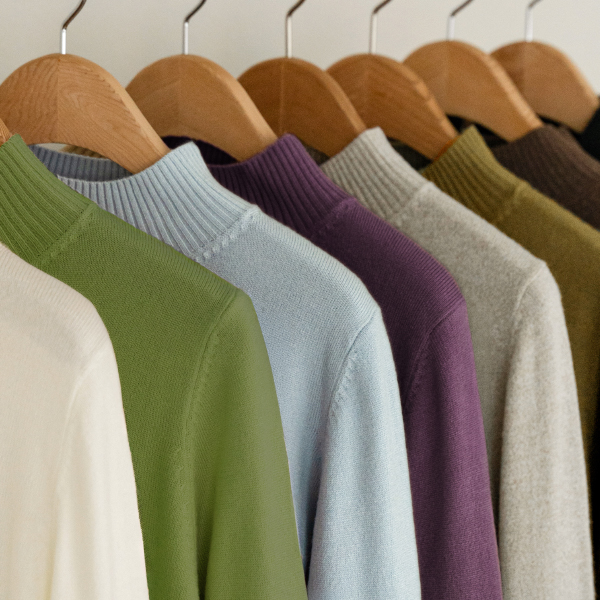 [70K cumulative sales][valyou] Soft half-turtleneck Knitwear