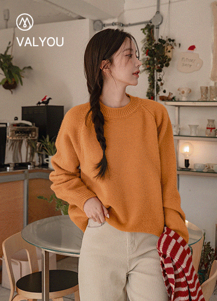 [valyou] 퓨어 레더라벨 Knitwear Korea