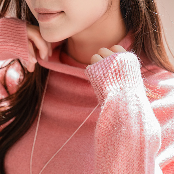Soft Wool Knitwear Turtleneck