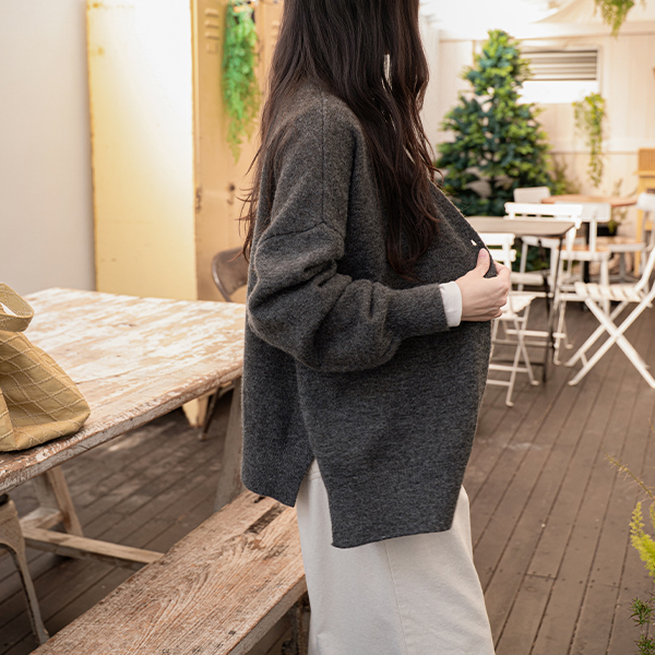 Say Cozy Bag Symbol Cardigan