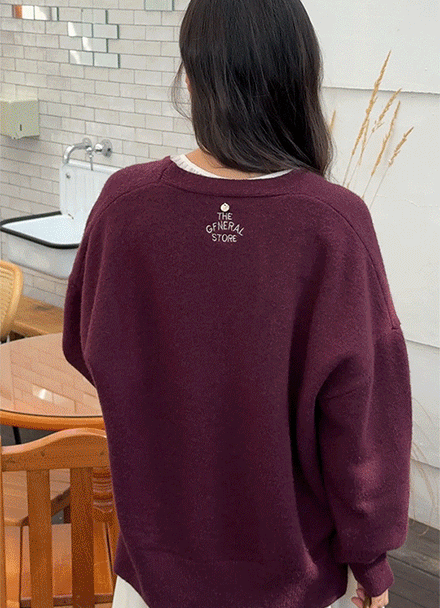 Say Cozy Bag Symbol Cardigan Korea