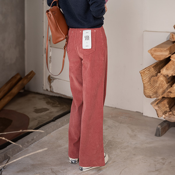 키작아도 Corduroy Pants 9ver (리벳와이드)